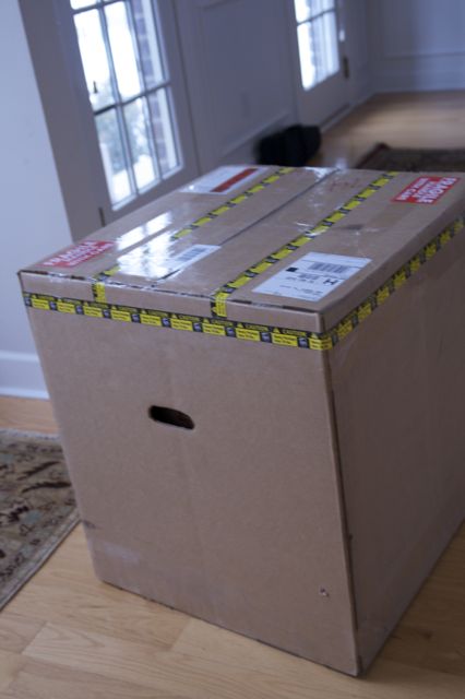 Hope it isn't empty...