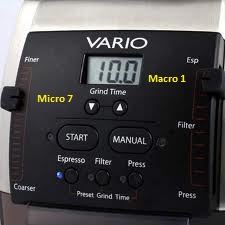 Typical Vario Setting